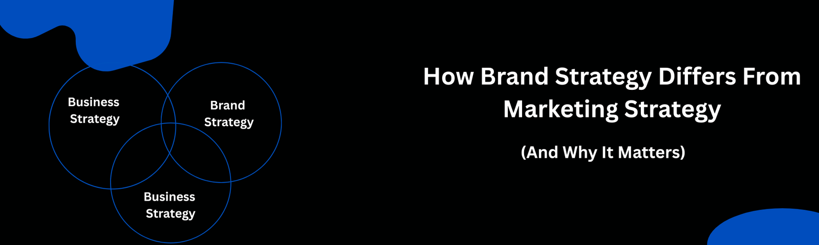 How Brand Strategy Differs From Marketing Strategy