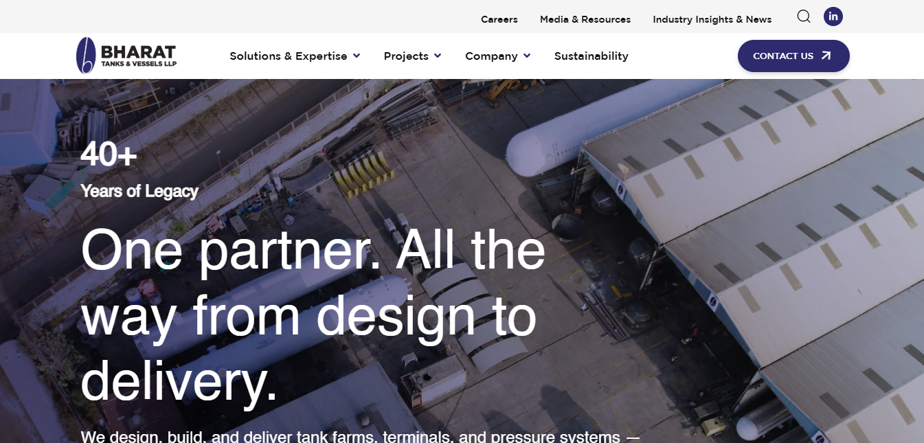 BTV HOME Bharat Tanks Vessels