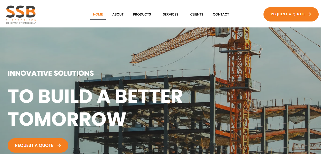 SSB Enterprises – Constructions Solutions Products